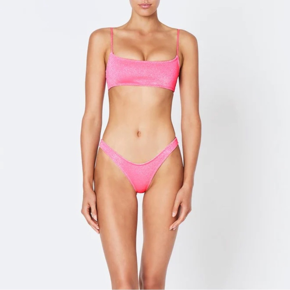 TRIANGL Mica - Pitaya Sparkle Bikini Top - Picture 4 of 14
